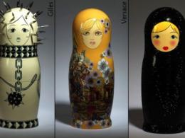Матрьошки с дизайнерски дрешки  